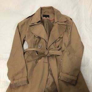 Express Khaki Trench Coat